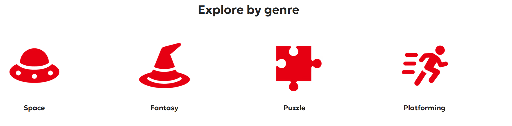 eshop genres